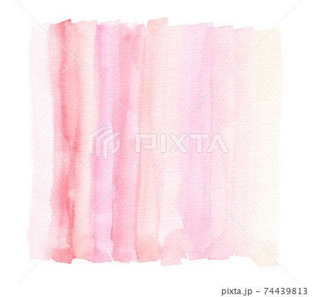 Bright Light Pink Watercolor Lines In Wash Bright Light Pink Watercolor Lines In Wash 74439813
