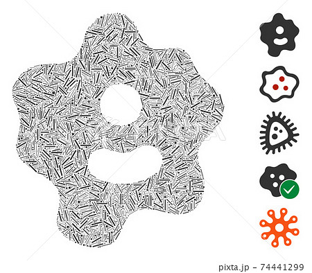 Dash Collage Ameba Iconのイラスト素材