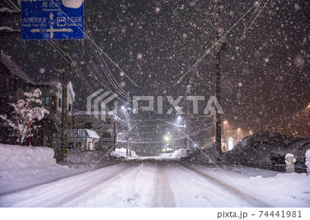 雪降る大石田 雪降る大石田 74441981