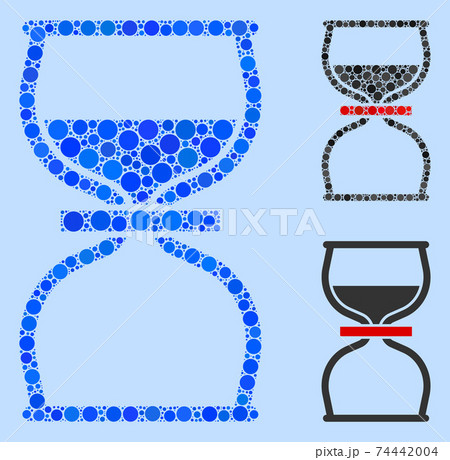 Rounded Dot Never Icon Collage Rounded Dot Never Icon Collage 74442004