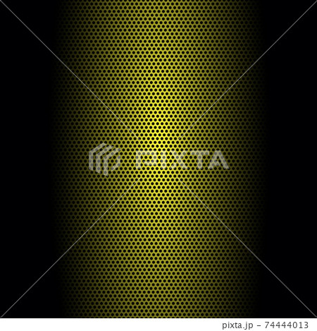 Abstract yellow-black perforated background with highlights - Vector Abstract yellow-black perforated background with highlights - Vector 74444013
