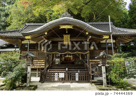 一言主神社　拝殿　奈良県御所市 74444369
