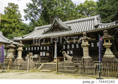 科長神社　社殿　大阪府南河内郡太子町 74445265