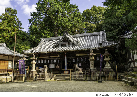 科長神社 社殿 大阪府南河内郡太子町 科長神社 社殿 大阪府南河内郡太子町 74445267