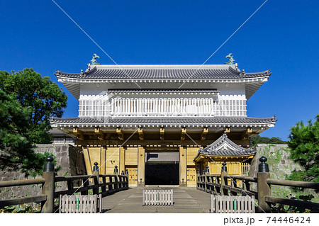 鶴丸城跡御楼門　鹿児島県鹿児島市 74446424