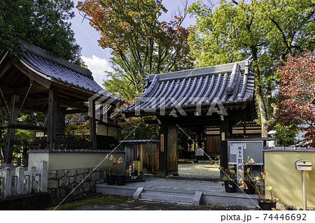 柿本山　影現寺　薬医門　奈良県葛城市 74446692