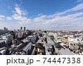 吉祥寺のビルから見た西方向 74447338