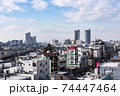 吉祥寺のビルから見た西方向 74447464
