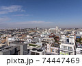 吉祥寺のビルから見た西方向 74447469