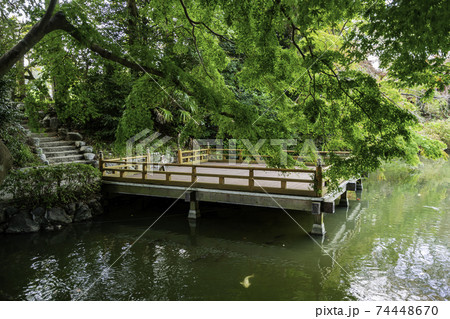 高鴨神社　浮舞台　奈良県御所市 74448670