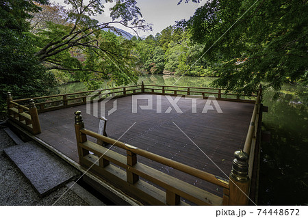 高鴨神社 浮舞台 奈良県御所市 高鴨神社 浮舞台 奈良県御所市 74448672