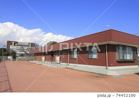 葛飾区立小菅西公園 フットサル場管理棟 葛飾区立小菅西公園 フットサル場管理棟 74452100