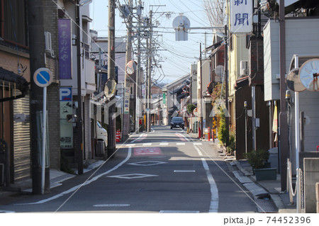 旧街道の面影を残す美濃路 旧街道の面影を残す美濃路 74452396