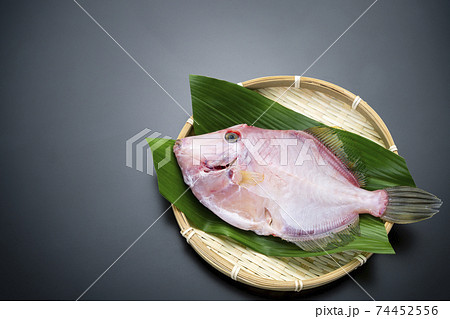 本かわはぎ　調理済み　下準備　冬の味覚　珍味 74452556