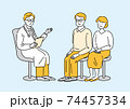 医師と患者 74457334