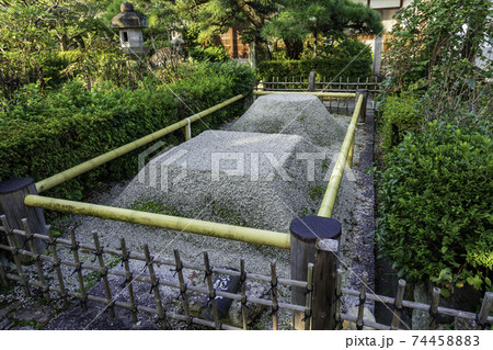 石光寺 想観の沙 奈良県葛城市の写真素材 7445