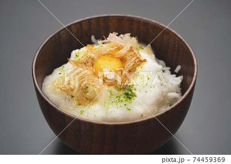 簡単、シンプル、ヘルシーなとろろ飯　 74459369