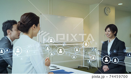 人材ネットワーク　面接 74459700