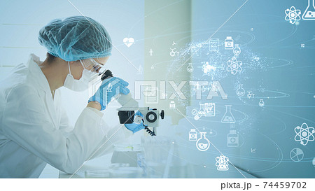 化学イメージ　科学技術 74459702