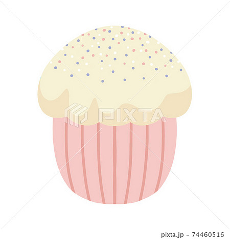 Easter cake . Vector illustration in doodle style Easter cake . Vector illustration in doodle style 74460516