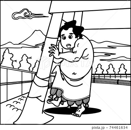 弱い力士 74461634
