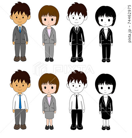 会社員　若手　基本 74462975