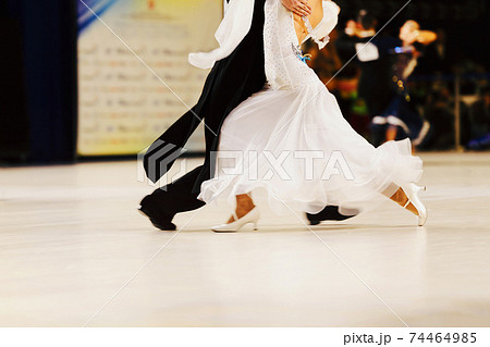 couple dancers man and woman couple dancers man and woman 74464985