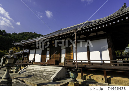 當麻寺　奥院　御影堂（本堂）　奈良県葛城市 74466428