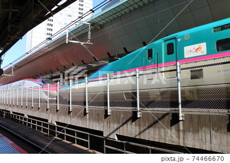 東京駅　東北新幹線E5系・H5系電車はやぶさ　E6系こまち 74466670