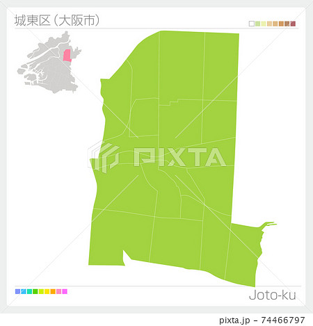 城東区・Joto-ku(大阪市・24区) 城東区・Joto-ku(大阪市・24区) 74466797