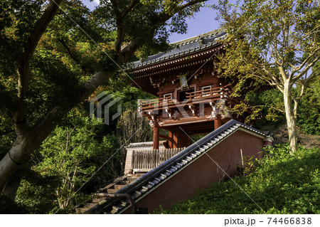 當麻寺　奥院　楼門　奈良県葛城市 74466838