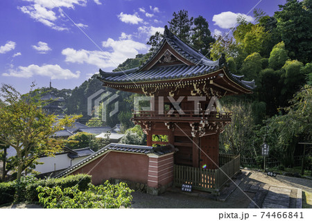 當麻寺 奥院 楼門 奈良県葛城市 當麻寺 奥院 楼門 奈良県葛城市 74466841