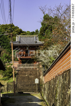 當麻寺　奥院　楼門　奈良県葛城市 74466867