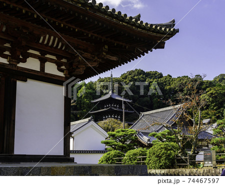 當麻寺 西塔 奈良県葛城市 當麻寺 西塔 奈良県葛城市 74467597