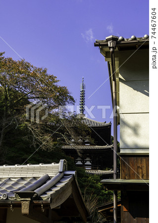 當麻寺 西塔 奈良県葛城市 當麻寺 西塔 奈良県葛城市 74467604