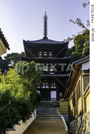 當麻寺 西塔 奈良県葛城市 當麻寺 西塔 奈良県葛城市 74467618