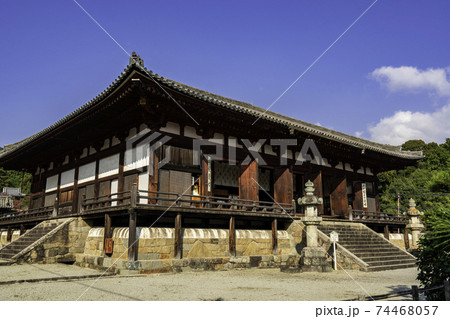 當麻寺　本堂（曼荼羅堂）　奈良県葛城市 74468057