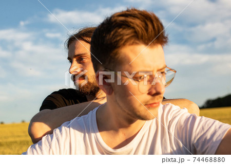 White european boys outside White european boys outside 74468880