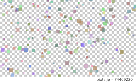 CG square background of many colorful squares CG square background of many colorful squares 74469220