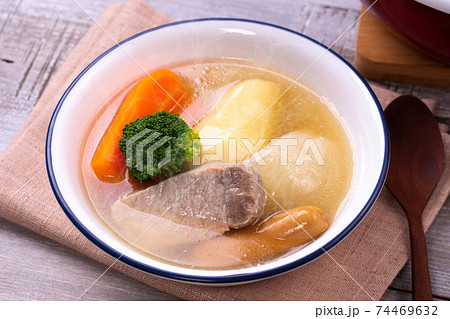 豚肉（塩豚）のポトフ 74469632