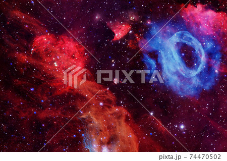 Outer space nebula, stars and galaxy. Elements of this image furnished by NASA Outer space nebula, stars and galaxy. Elements of this image furnished by NASA 74470502