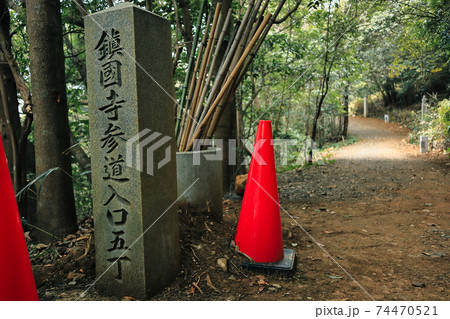 鎮国寺参道入口五丁 74470521