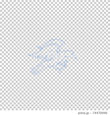 からす座・星座絵・春の星座 74470946