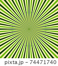 dark and light green radial rays, spring or st. patrick background 74471740