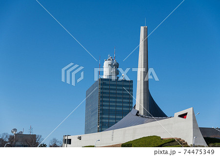 国立代々木競技場 第二体育館とnhk の写真素材