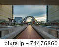 静まり返った豊田市駅 74476860