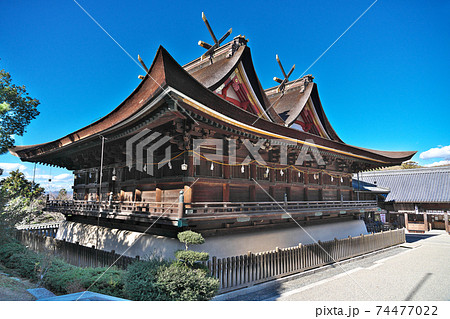 【吉備津神社】 岡山県岡山市北区吉備津 【吉備津神社】 岡山県岡山市北区吉備津 74477022