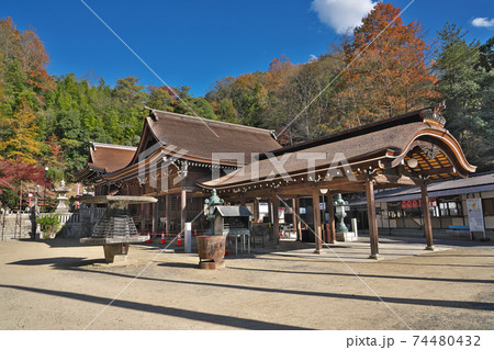 【最上稲荷山妙教寺 (旧本殿 霊応殿)】 岡山県岡山市北区高松稲荷 74480432