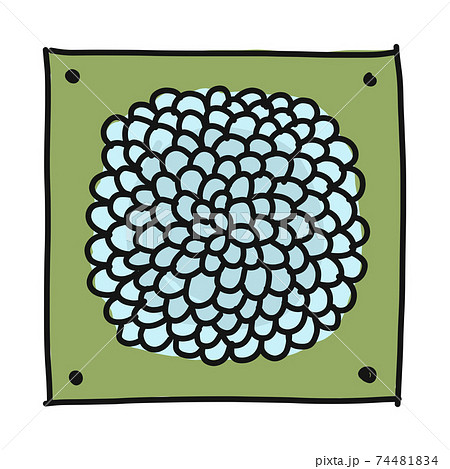 Decorated tiles. Square shape. Floral Ornament for your design Decorated tiles. Square shape. Floral Ornament for your design 74481834