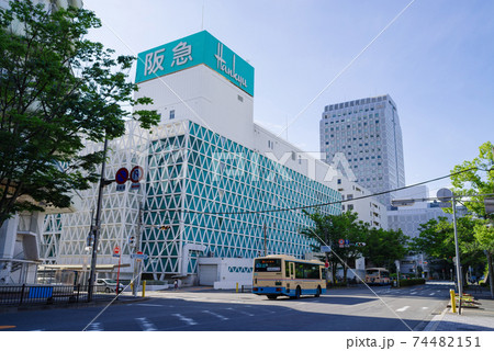大阪・千里中央の街並み 74482151